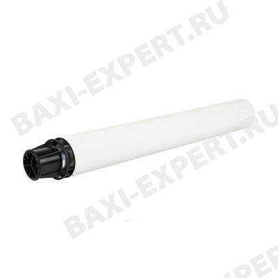 Коаксиальная труба с наконечником D60/100 мм L750 KHG71410181-