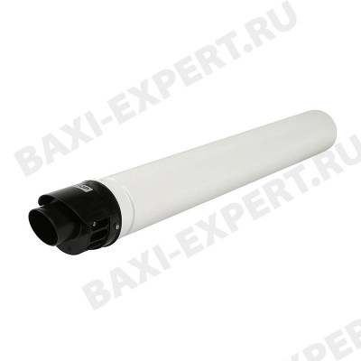 Коаксиальная труба с наконечником D60/100 мм L750 НТ KHG71405961-