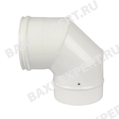 Коаксиальный отвод полипропиленовый 87° D110/160 мм, HT